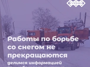 Коммунальные службы округа работают, оперативно реагируя на поступающие заявки и устраняя последствия зимних осадков